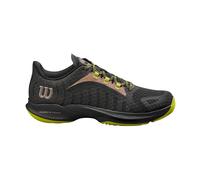 Wilson Hurakn PRO, Tennis Shoe Uomo, Black/Lime Green/Falcon, 40 EU