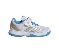 Scarpe da Padel Zapatillas Adidas Courtflash K Cf Clay Jp6686 Junior 35.5 35.5 Bianco