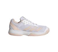 Scarpe da tennis bambini Adidas Courtflash K - cloud white/wonder quartz/cloud white - Bianco (36 2/3)