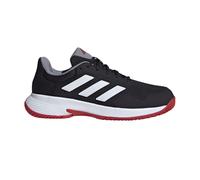 adidas Court Spec 2 Tennis Shoes, Scarpe Unisex-Adulto, Core Black/Cloud White/Scarlet, 40 EU
