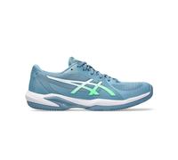 Scarpe da uomo per il padel Asics Solution Swift FF 2 Padel - saba blue/vital green - Blu (42)