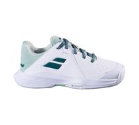 Scarpe da Padel Zapatillas Babolat Propulse 3 All Court Wimbledon 3k2s25a553 1071 Junior 35.5 35.5 Bianco