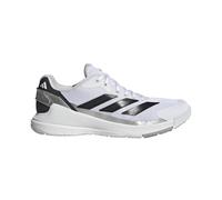Scarpe da uomo per il padel Adidas Crazyquick LS Padel M - cloud white/core black/silver metallic - Bianco (43 1/3)