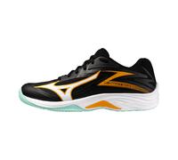 Scarpe da palestra per bambini Mizuno Lightning Star Z7 Jr Black/Tangelo/Ice Green EUR 37