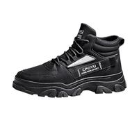 Scarpe Da Passeggiata Uomini Basket Running Uomo Scarpe Sportive Uomini Basket Uomo Elastico Outdoor Slip on Multicolor Senza Lacci Mesh Traspirante Scarpa, Le Noir 3, 41 EU