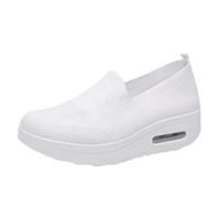 Scarpe da Passeggiate Femminili con Il Supporto ad Arco Scarpe da Ginnastica Non scivoloso Calze da Calzatura Trapuntato Knit Scarpe da Ginnastica con Sole Cuscino d’Aria Comfort Atletico per Il