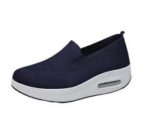 Scarpe da Passeggiate Femminili con Il Supporto ad Arco Scarpe da Ginnastica Non scivoloso Calze da Calzatura Trapuntato Knit Scarpe da Ginnastica con Sole Cuscino d’Aria Comfort Atletico per Il