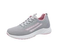 Scarpe da passeggio a piedi nudi da donna a piedi nudi da donna Mesh Hollow Sport Primavera Estate Autunno Mesh Scarpe singole Volanti Tessuti Ortopedico Tempo libero Corsa Leggero Traspirante Volare