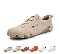 Scarpe da Passeggio Casual Fatte a Mano alla Moda da Donna, Scarpe Beck Scarpe da Ginnastica Leggere da Esterno in Morbida Pelle retrò Impermeabili da Donna for Il Trailing Escursionistico (Color : K