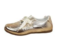 Scarpe da passeggio comode e leggere slip on sneakers fitness lavoro corsa traspirante mesh confortevole scarpe da corsa sport tendenze fitness outdoor sneakers, oro, 43 EU