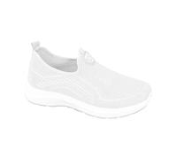 Scarpe da passeggio da donna, leggere, larghe e sportive, bianco, 39 EU