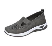 Scarpe da Passeggio da Donna Slip on Basse con Supporto per Arco Sneakers da Casa in Mesh Antiscivolo Ortopediche Casual Sneakers Estive Camminare Shoes da Ginnastica Tennis Barca Scarpe per Diabetici