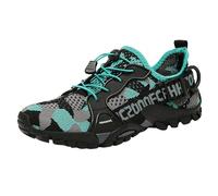 Scarpe da passeggio da uomo con lacci, antiscivolo, da viaggio, alpinismo, trekking, escursionismo, traspiranti, con supporto per arco plantare, scarpe da ginnastica in rete, per esterni, stabili