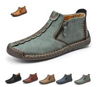 Scarpe da Passeggio da Uomo Phanile, Scarpe da Uomo Phanile, Supporto Plantare, Traspiranti, Leggere e Antiscivolo (Dark Green,39)