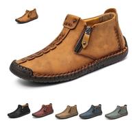 Scarpe da Passeggio da Uomo Phanile, Scarpe da Uomo Phanile, Supporto Plantare, Traspiranti, Leggere e Antiscivolo (Brown,44)