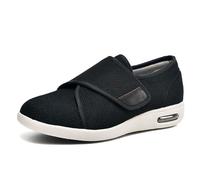 Scarpe da Passeggio per diabetici Extra Larghe, Uomini Anziani, Donne, Scarpe da Passeggio con Punta Larga, Pantofole Slip-on con Plateau, Scarpe Ortopediche per Piedi gonfi,37