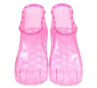 Scarpe da Pediluvio Piccole in Pvc per Bagno e Casa, 1 Paio | Capacità Ampia, Suola Antiscivolo, Comode per Piede, Misura Fino a 42, Rosa