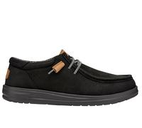 MOCASSINI HEY DUDE WALLY GRIP CRAFT LEATHER TG 42 COD 40175-001 - 9M [US 9 UK 8 CM 27.2] Nero