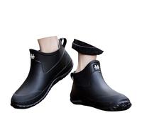 Scarpe da pioggia da donna, modello antiscivolo, alla moda, design corto, in stile coreano, perfette per proteggere i piedi nei giorni umidi e piovosi
