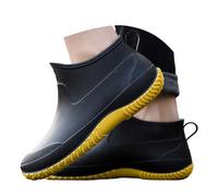 Scarpe da pioggia da donna, modello antiscivolo, alla moda, design corto, in stile coreano, perfette per proteggere i piedi nei giorni umidi e piovosi