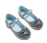 Scarpe da principessa alla moda per ragazze con decorazione in cristallo, suola morbida per il massimo comfort nelle attività quotidiane e suola flessibile, ideali per l'asilo scuola parco giochi