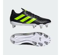 Scarpe da rugby Kakari Soft Ground Core Black / Lucid Lemon / Cloud White 42
