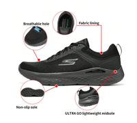 Scarpe da running comode da uomo, sneaker casual 220894-BKCC Scarpe da corsa entry-level; il materiale leggero dell'intersuola ULTRA GO offre buona ammortizzazione e comfort, creando una sensazione di