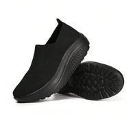 Scarpe da running traspiranti in rete per donne, scarpe da ginnastica con assorbimento degli urti e suola morbida, adatte per saltare la corda, leggere e casual, scarpe da passeggio per fitness, scarp