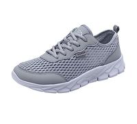 Scarpe da Running Uomo - Scarpe da Estive in Rete Traspirante Leggere e Morbide Confortevoli per l'Uso Quotidiano con Lacci