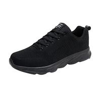 Scarpe Da Running Uomo Scarpe Sportive Uomo Scarpa Running Uomini Basket Uomini Comfort Outdoor Scarpe Da Ginnastica Sneakers Tennis Atletico Scarpa, Colore: nero, 45 EU