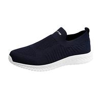 Scarpe Da Running Uomo Scarpe Sportive Uomo Scarpa Running Uomini Basket Uomini Slip on Corsa Sneakers Ginnastica Scarpe Da Ginnastica Leggero Lavoro Scarpa, B blu scuro., 41 EU