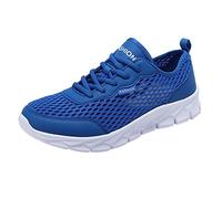 Scarpe Da Running Uomo Scarpe Sportive Uomo Scarpa Running Uomini Basket Uomini Tennis Casual Scarpe Antiscivolo Scarpe Da Ginnastica Slip on Lavoro Sneakers, Blu B, 41 EU