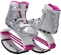 Scarpe da Salto Scarpe Kagaroo Jumpig - Scarpe Professionali Fitess Bouce per Woma Me - Stivali da Salto - Taglie 6-11 di Wome negli Stati Uniti E Taglie 6-12/36-41 EU, Grey Pink, 43-45