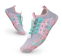 Scarpe da Scoglio Bambino, Scarpe Mare Bambina Scarpe da Acqua Antiscivolo Bambini Scarpe da Spiaggia Ragazze Ragazzi Scarpette da Immersione per Piscina Bagno Surf Nuoto Sport Viola 26