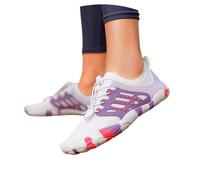 Scarpe da Scoglio Mare Sandali Uomo Scarpette Donna Calcio Piscina per Scogli Plastica Acqua Sassi Ciabatte Lago Spiaggia con Trasparenti Traspiranti Gomma Acquatiche Hydrobike