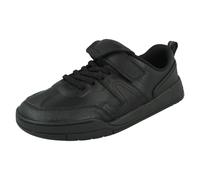 Scarpe Da Scuola Clarks Laser Track Con Linguetta Pieghevole Per Ragazzi
