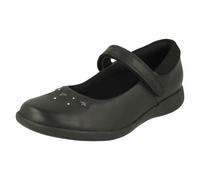 Scarpe Da Scuola Dettagliate Clarks Per Ragazze - Etch Bright