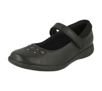 Ragazze Clarks Etch Luminoso Stella Dettagliato Scuola Scarpe