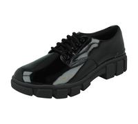 Scarpe Da Scuola Girls Clarks Evyn Lace Y Con Suola Chunky
