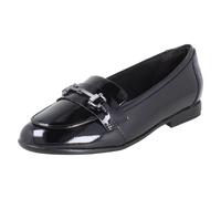 Scarpe Da Scuola In Pelle Slip On Loafer Con Bit A Cavallo Clarks Finja