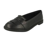Scarpe Da Scuola Per Ragazze Clarks Slip On Loafer - Scala Bright