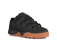 OSIRIS D3 Og Uomo con Lacci Grosso Skate Scarpe Sportive IN Tutti Nero Misura UK