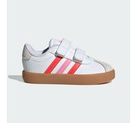 Scarpe da skate VL Court 3.0 Kids Cloud White / Bright Red / Bliss Pink 27
