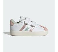 Scarpe da skate VL Court 3.0 Kids Cloud White / Linen Green Met. / Sandy Pink Met. 23