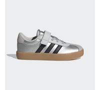 Adidas Scarpe da skate VL Court 3.0 Bambini Argento/Nero/Grigio Taglia 30