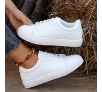 Scarpe da skateboard bianche da donna per l'autunno/inverno 2025 primavera, sneaker sportive versatili e traspiranti alla moda, stile casual coreano Ins CN35,CN36,CN37,CN38,CN39,CN40,CN41,CN42,CN43