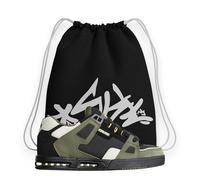 Scarpe da Skateboard - Globe Sabre Trainers Black/Army da Ginnastica - Ammortizzate, Resistenti e Antiscivolo - Suola Robusta - più Sacca