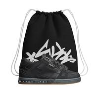 Scarpe da Skateboard - Globe Sabre Trainers Ombra Scura/Fantasma da Ginnastica - Ammortizzate e Resistenti - Suola Robusta - più Sacca