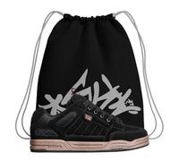 Scarpe da Skateboard - Globe Tilt Prime Nero/Gomma da Ginnastica - Ammortizzate, Resistenti e Antiscivolo - Suola Robusta - Comfort Estremo - più Sacca