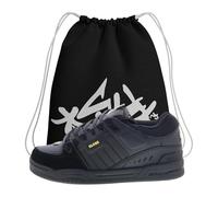 Scarpe da Skateboard - Scarpe Globe da Ginnastica da Uomo Fusion Skate - Sneakers Resistenti con Sacca Abbinata (Sistema Taglie Calzature EU, Adulto, Numero, Larga, 42.5)